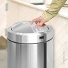 Simplehuman 145 gal Trash Can, Brushed, Stainless Steel CW1442